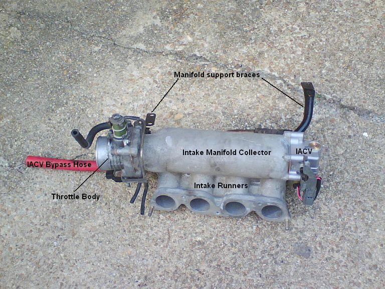 2001 Nissan altima bad intake manifold gasket #3