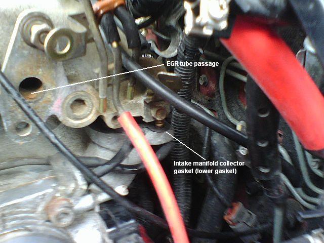 2001 Nissan altima intake manifold gasket problems #7